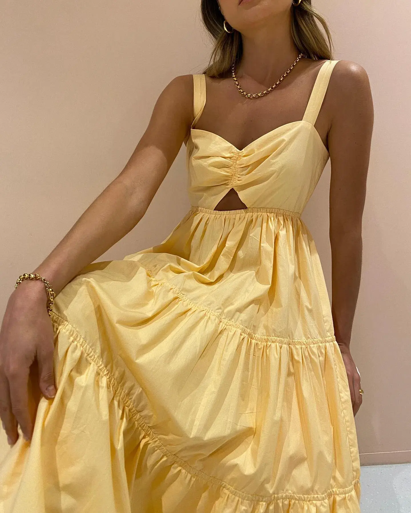 Steele Sorelle Dress in Daffodil Size XS / AU 8 - Image 3