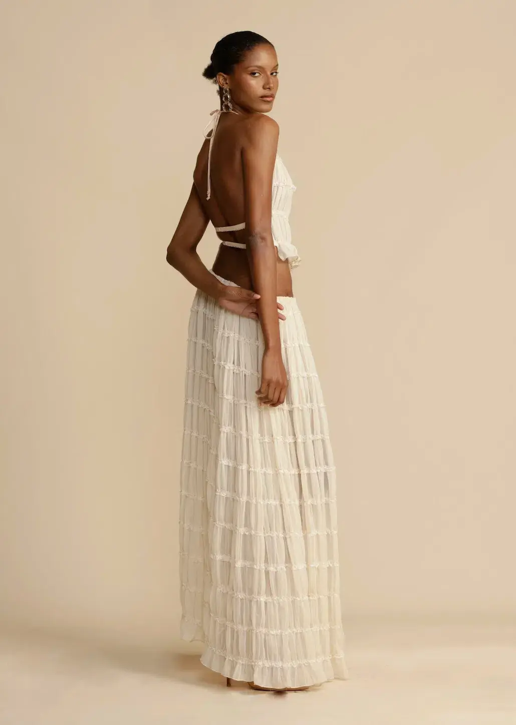 Arcina Ori Juliette Top and Skirt Cream Size S / AU 6-8 - Image 4