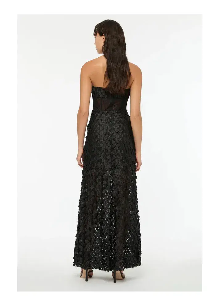 Manning Cartell Supreme Extreme Strapless Gown Black Size 8 - Image 2