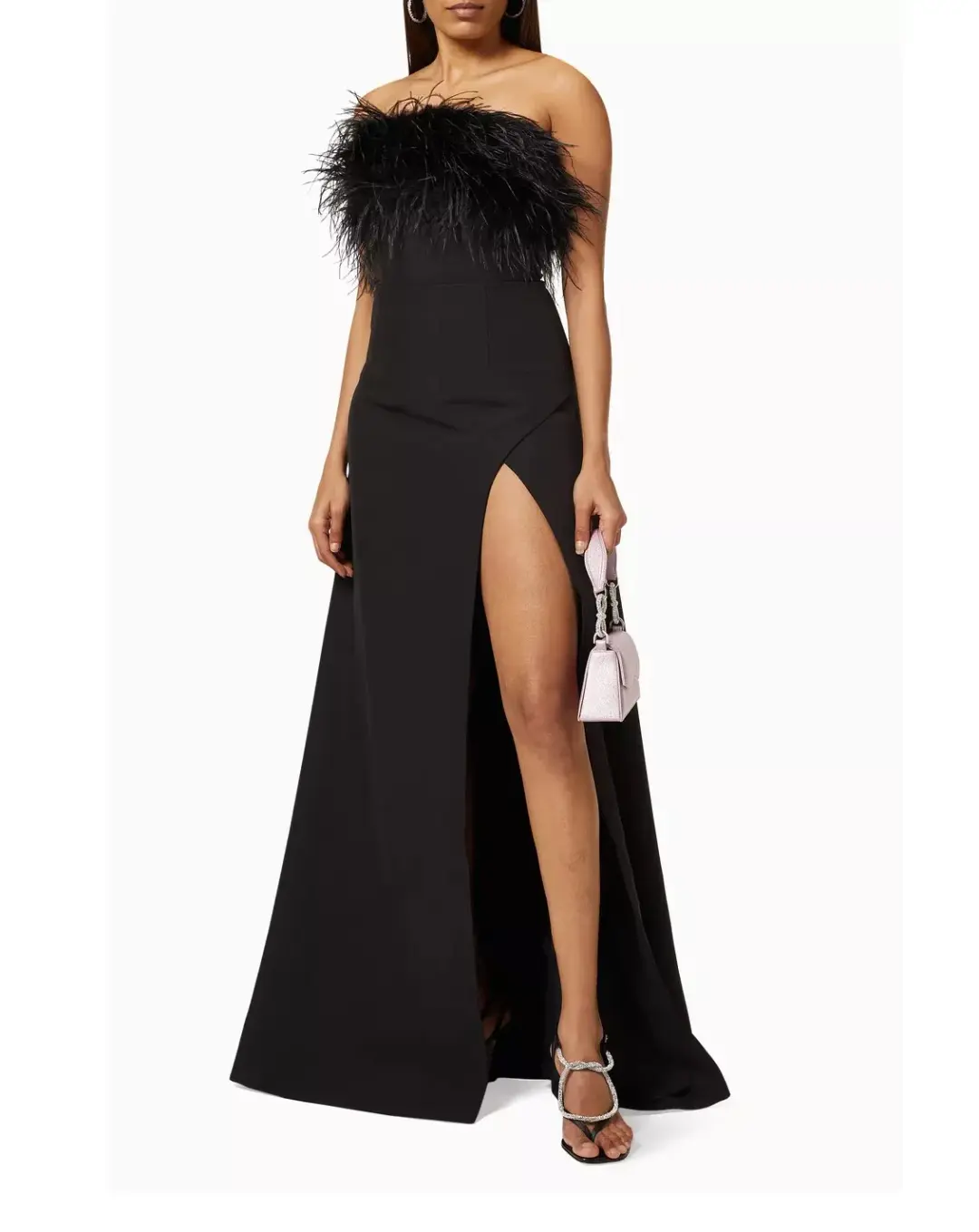 Rachel Gilbert Linc Gown Black Size 6 for rent on The Volte - main image