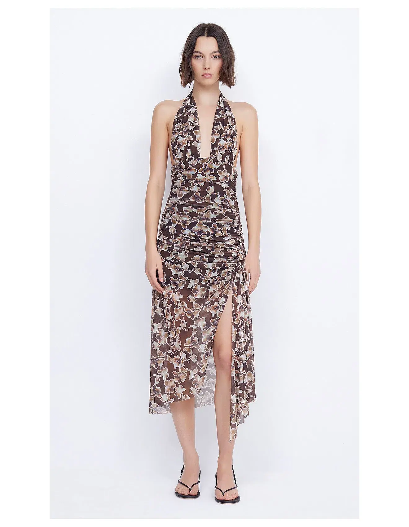 Bec & Bridge Herlani Midi Dress Floral Size AU 6 - Image 1