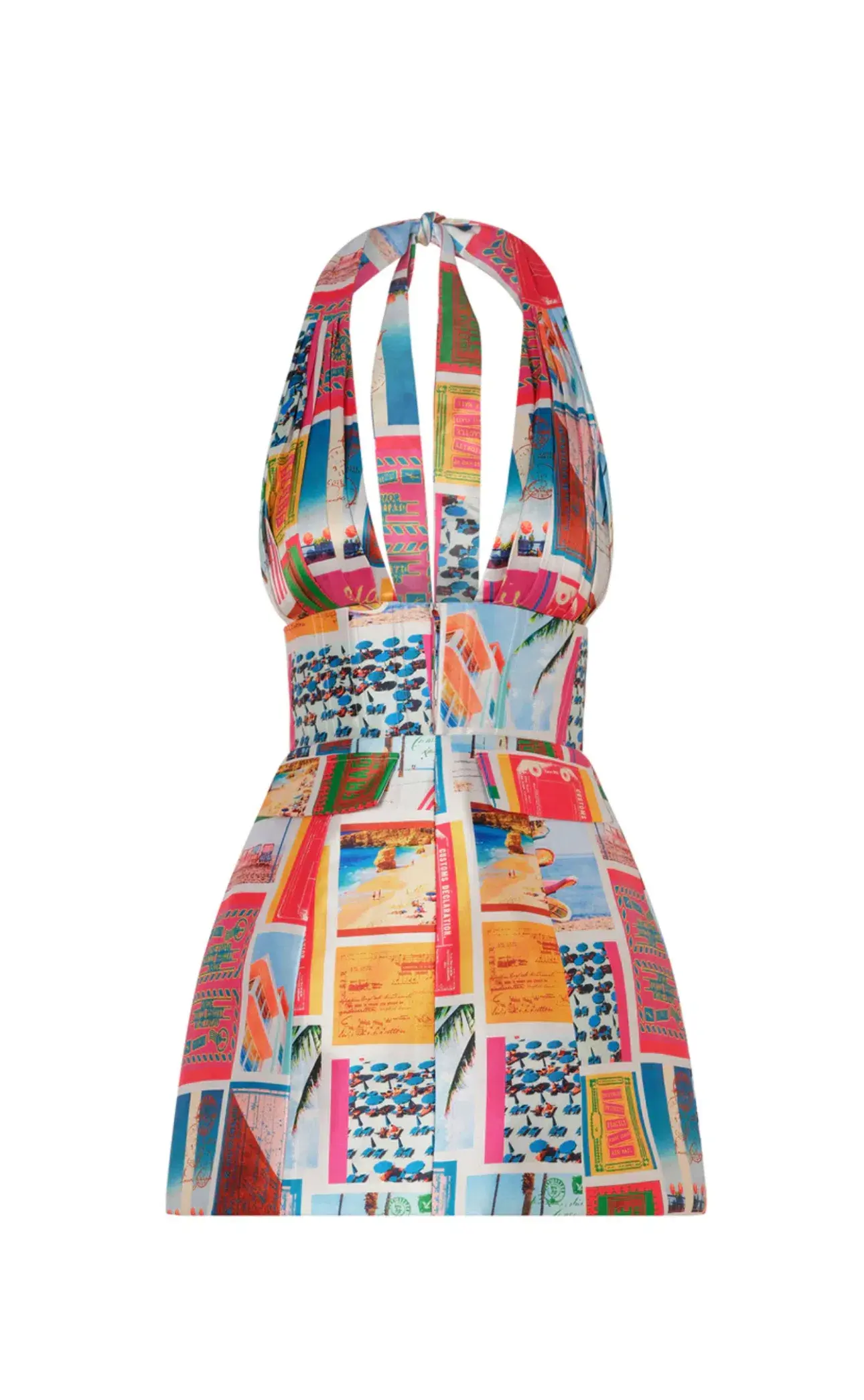 Eliya the Label St Lucia Mini Dress Vacanza Print Size 8 - Image 5