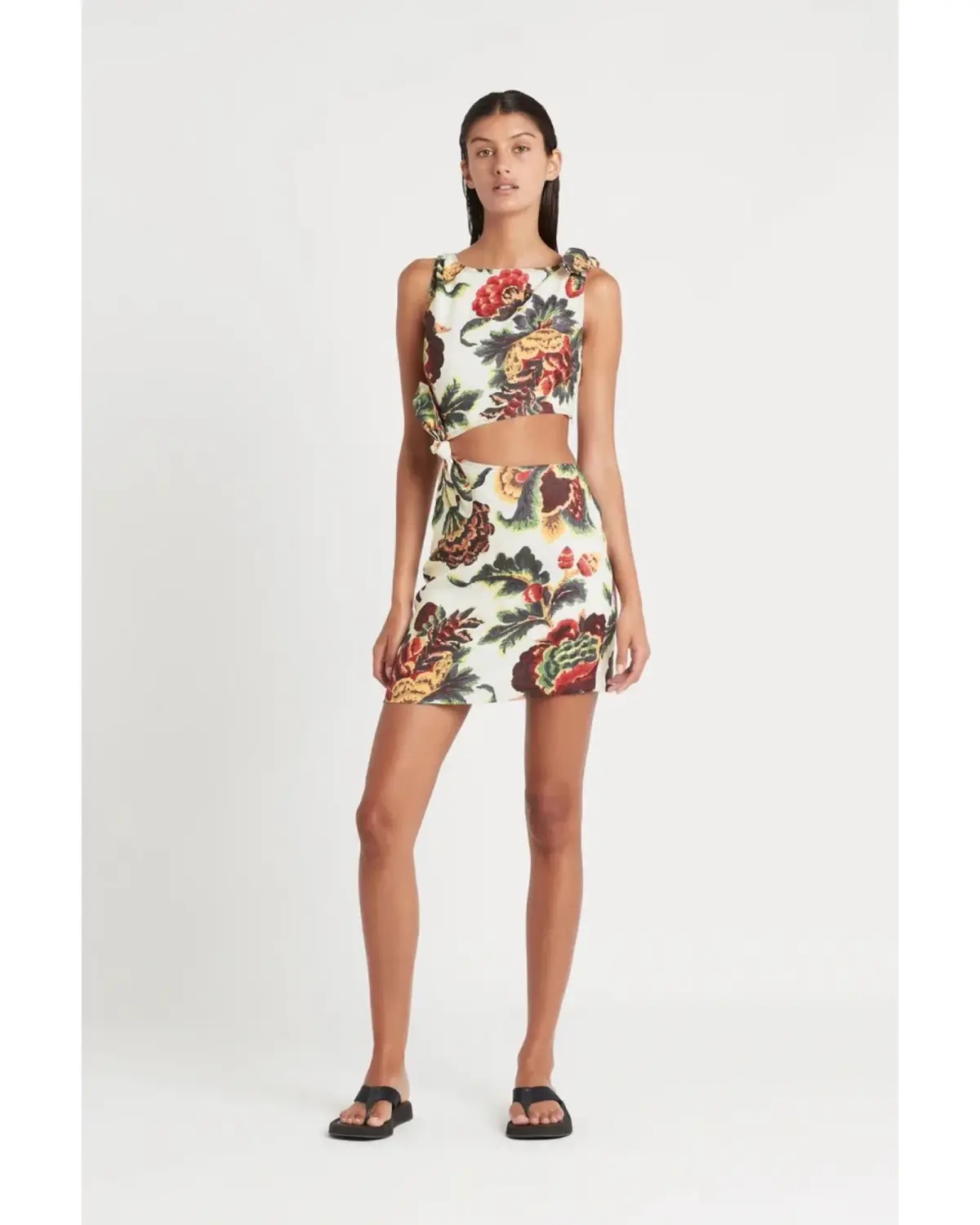 Sir the Label Ambroise Mini Dress Floral Size AU 10 - Image 1