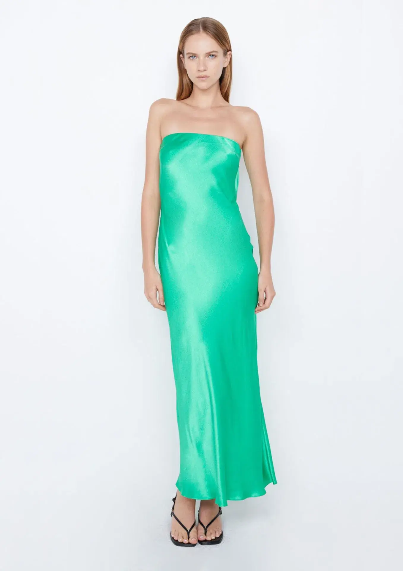 Bec & Bridge Moon Dance Dress Emerald Green Size 6 - Image 1