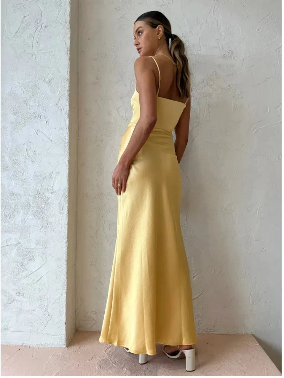 Bec & Bridge Nadia Maxi Dress in Straw Size AU 6 - Image 2