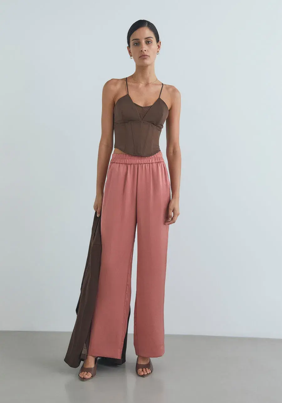 Viktoria and Woods Sigma Bustier Brown Size 6 for rent on The Volte - main image