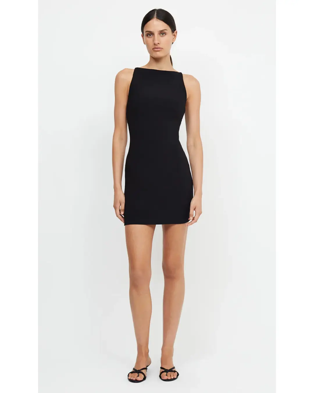 Bec & Bridge Clover Mini Dress Black Size AU 8  for rent on The Volte - main image