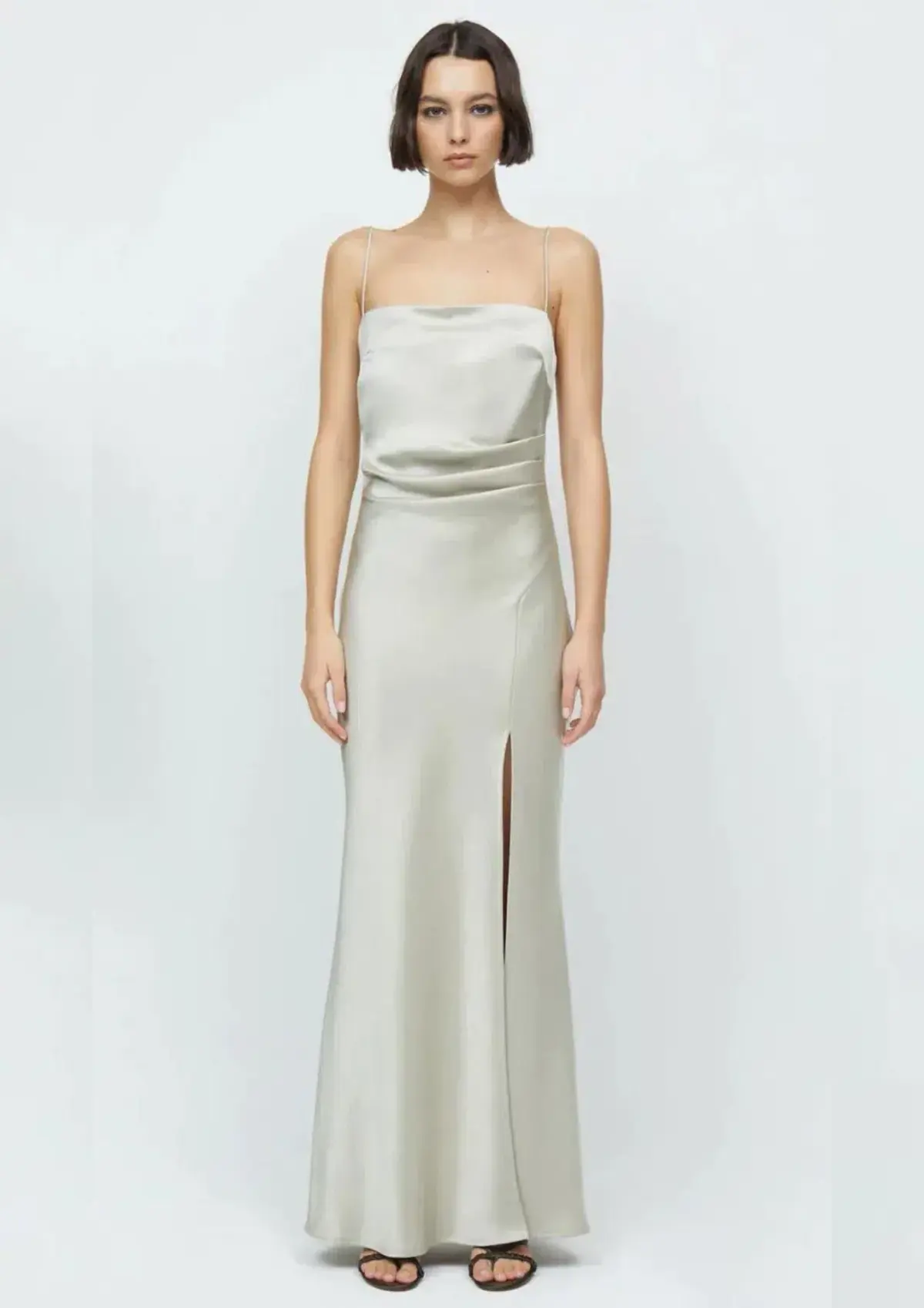 Bec & Bridge Nadia Maxi Dress Ecru Size 16 - Image 1