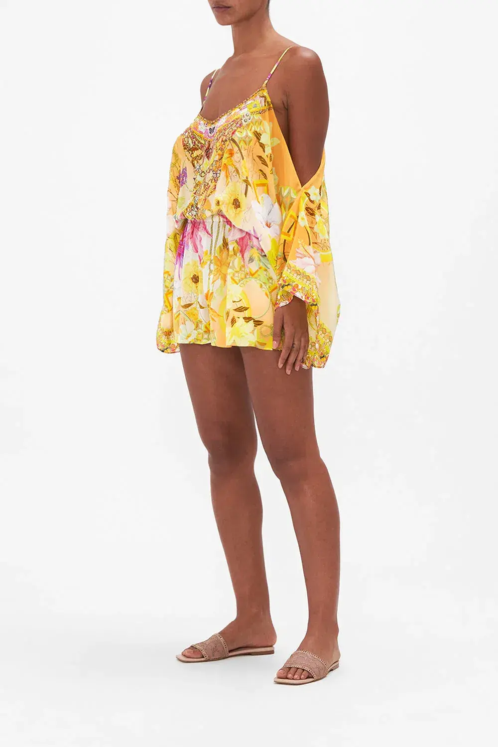 Camilla Franks Drop Shoulder Playsuit How Does Your Garden Grow Size M / AU 12 - Image 5