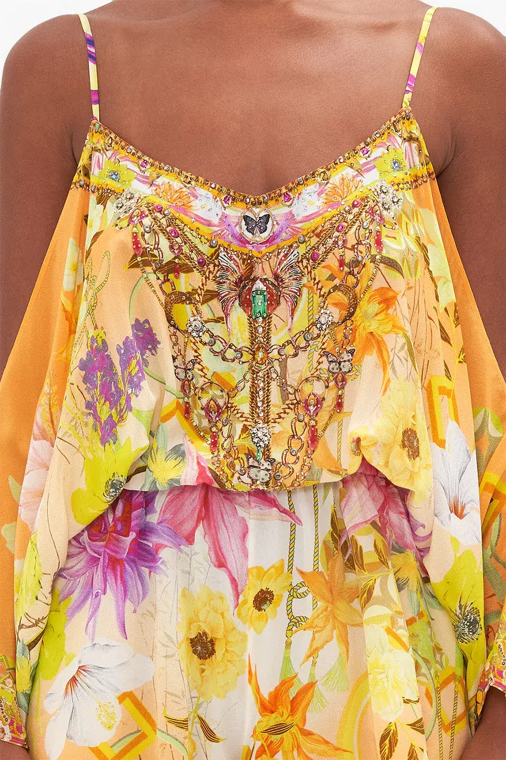 Camilla Franks Drop Shoulder Playsuit How Does Your Garden Grow Size M / AU 12 - Image 4