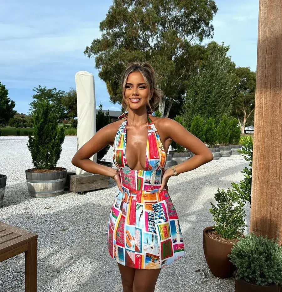 Eliya the Label St. Lucia Dress Print Size 10 - Image 2