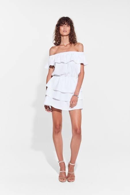 Sir the Label Stefi Dress White | AU 8 - Image 1