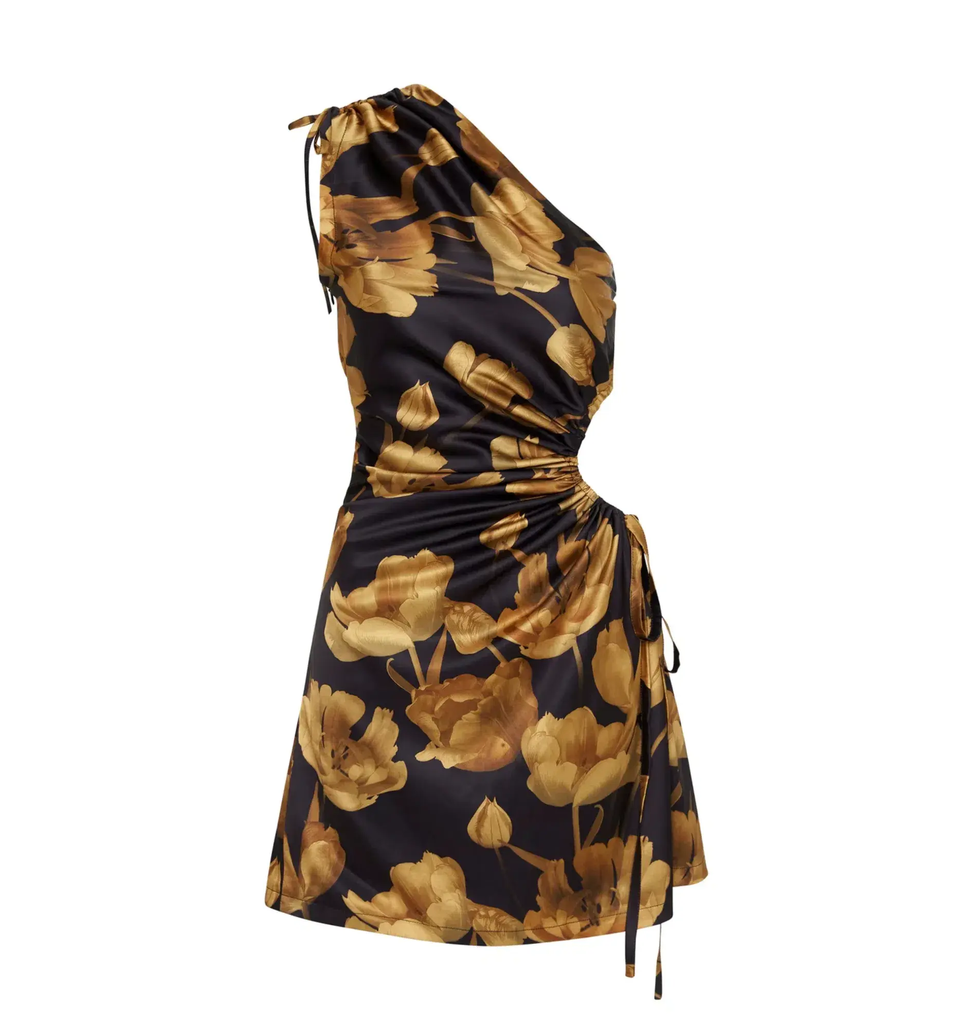 Sonya Nour Marbella Mini Dress Floral Print Size AU 6 - Image 4
