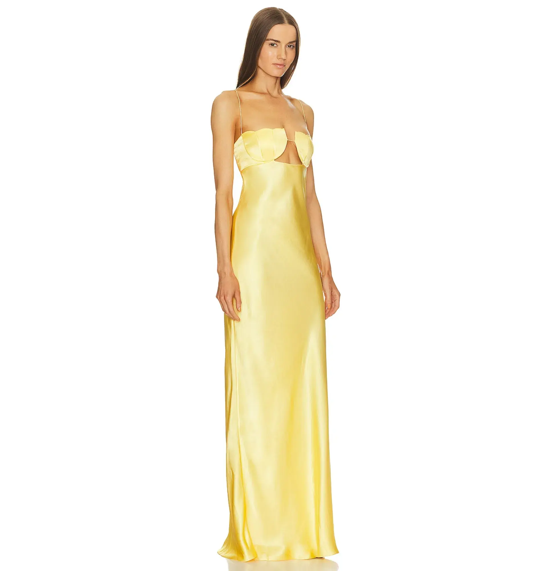 Anna October Tulip Maxi Dress Yellow Size AU 8 - Image 1
