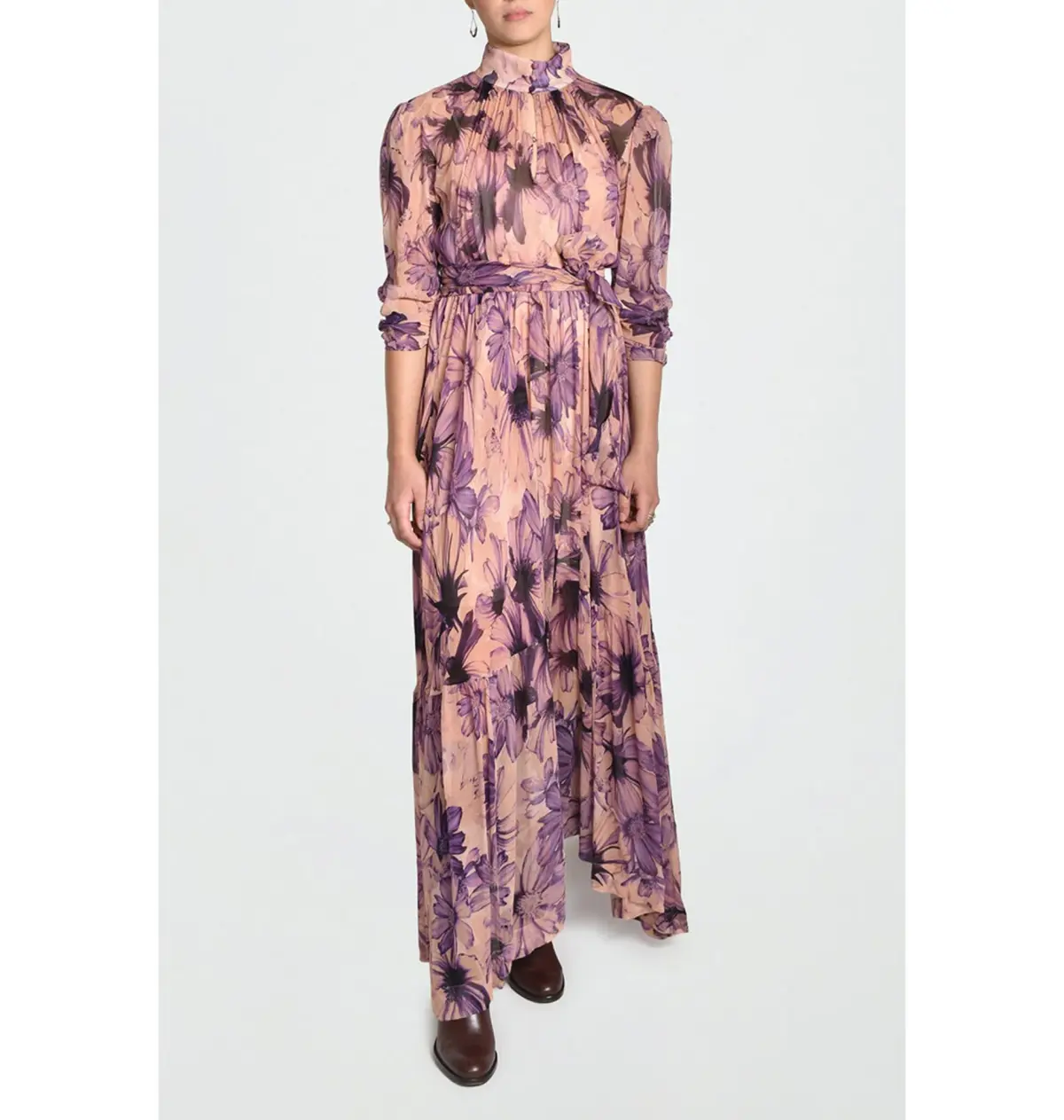 Husk Violet Dress Print Size AU 10 - Image 1