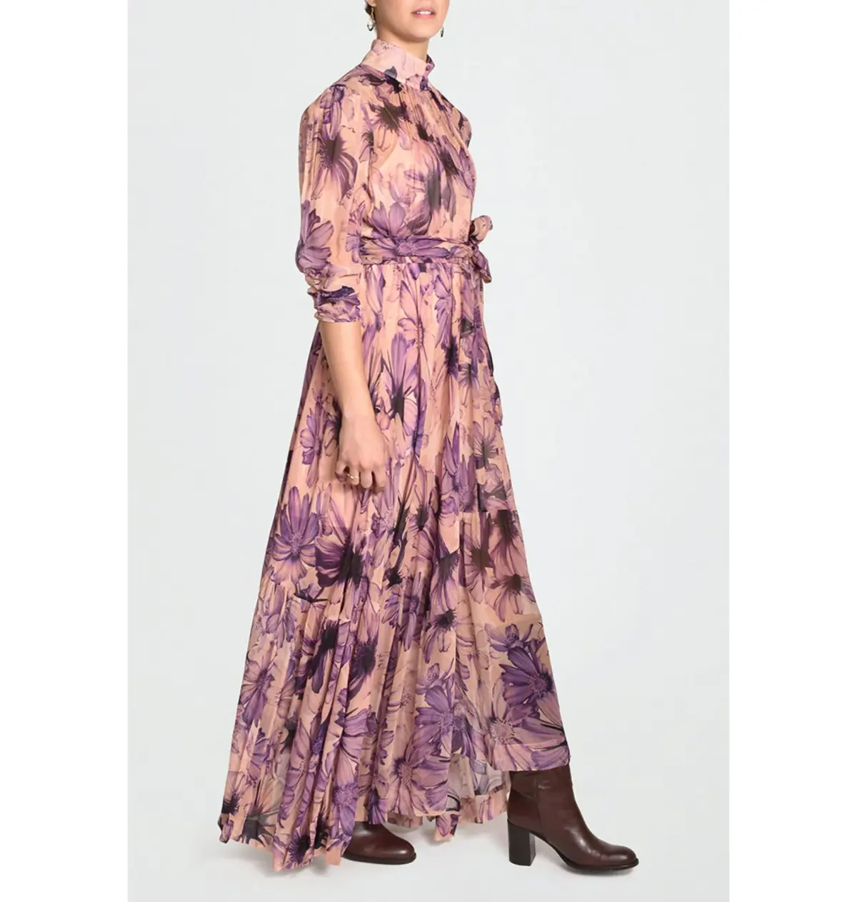 Husk Violet Dress Print Size AU 10 - Image 2