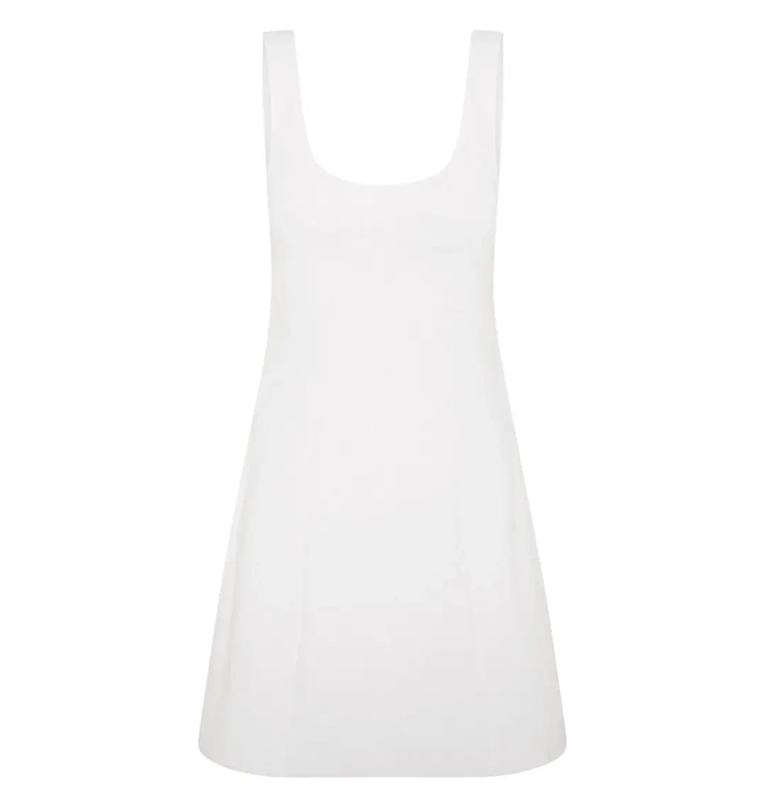 Anna Quan Riona Carta Mini Dress White Size L / AU 12  for rent on The Volte - main image