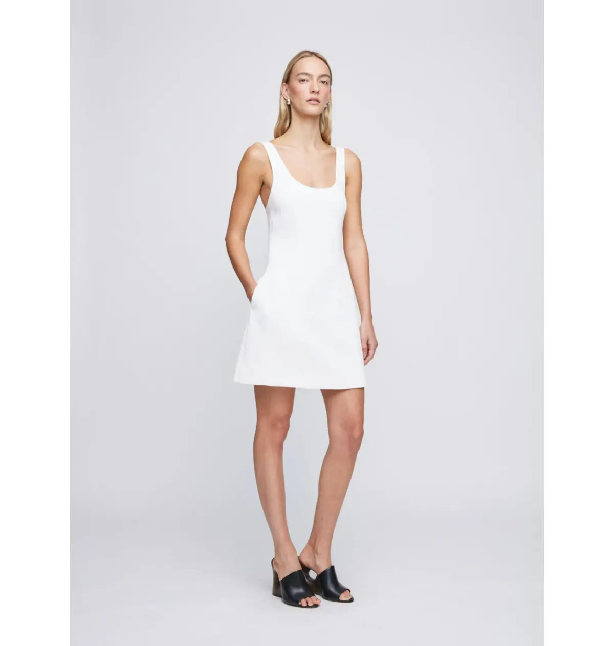 Anna Quan Riona Carta Mini Dress White Size L / AU 12  - Image 2
