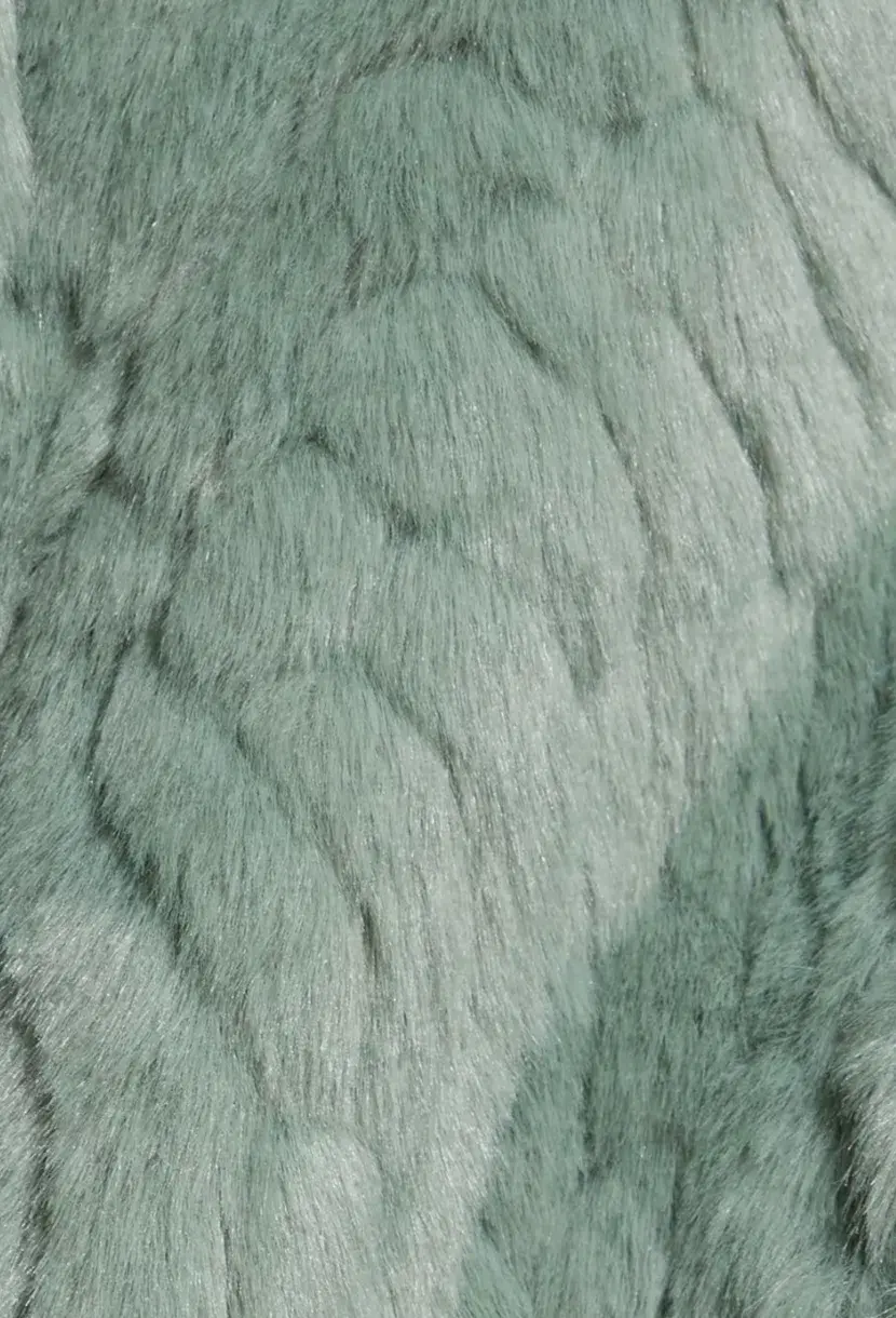 Unreal Fur Lily Jacket in Mint Size L / AU 12 - Image 3
