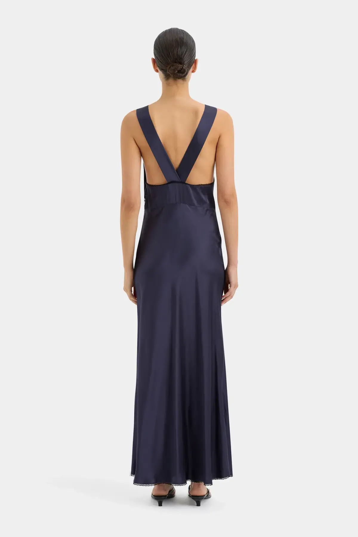 Sir the Label Aries Cut Out Gown Navy Size 3 / AU 12 - Image 3