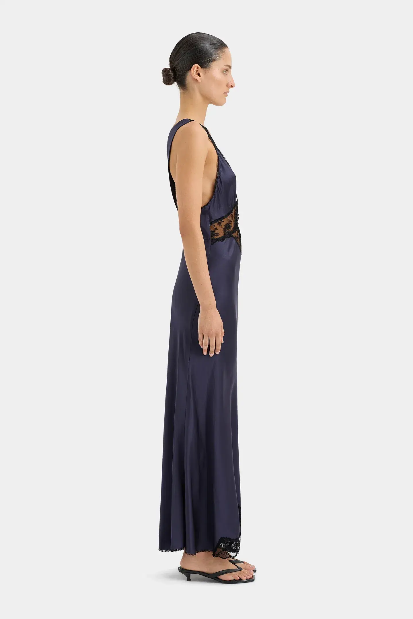 Sir the Label Aries Cut Out Gown Navy Size 3 / AU 12 - Image 4