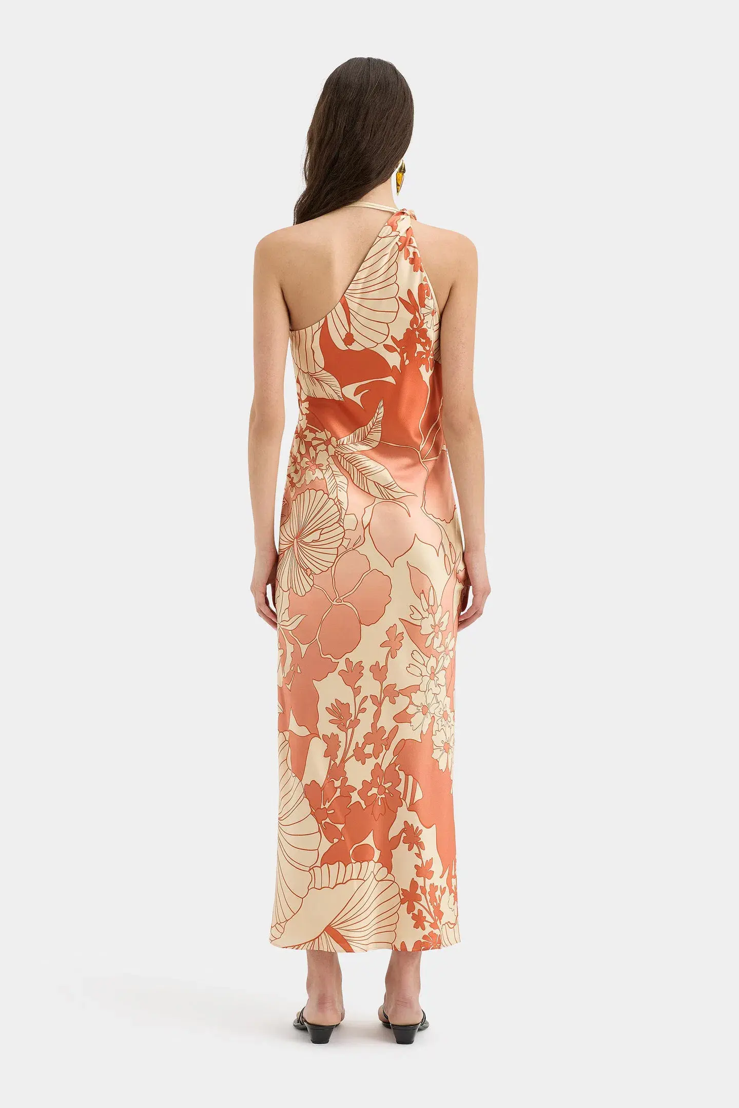 Sir The Label Como Asymmetric Dress Paradiso Print Size 3 / AU 12 - Image 2