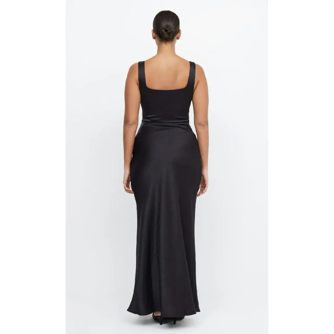 Bec & Bridge The Dreamer Square Neck Dress Black Size 18 for rent on The Volte - main image