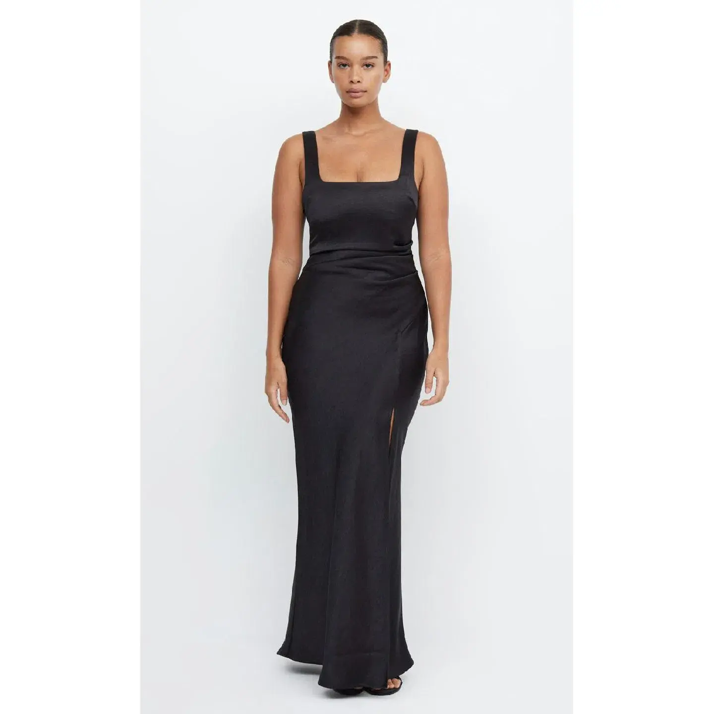 Bec & Bridge The Dreamer Square Neck Dress Black Size 18 - Image 1