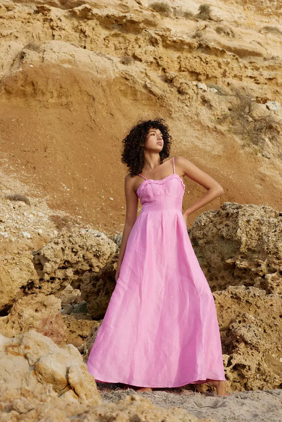 Aston Studio Raquel Dress in Candy Silk Size 14 - Image 1