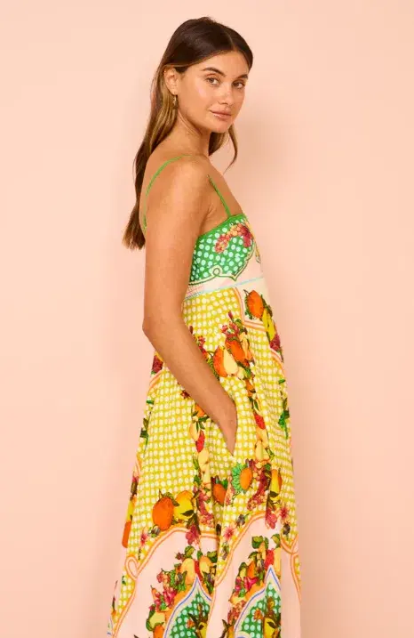 Alemais Lemonis Sundress In Multi Size 8 - Image 2