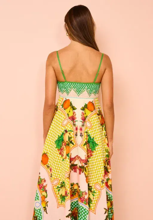 Alemais Lemonis Sundress In Multi Size 8 - Image 4