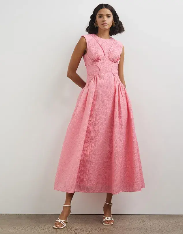 Rachel Gilbert Celia Dress In Orchid Size 10 for rent on The Volte - main image