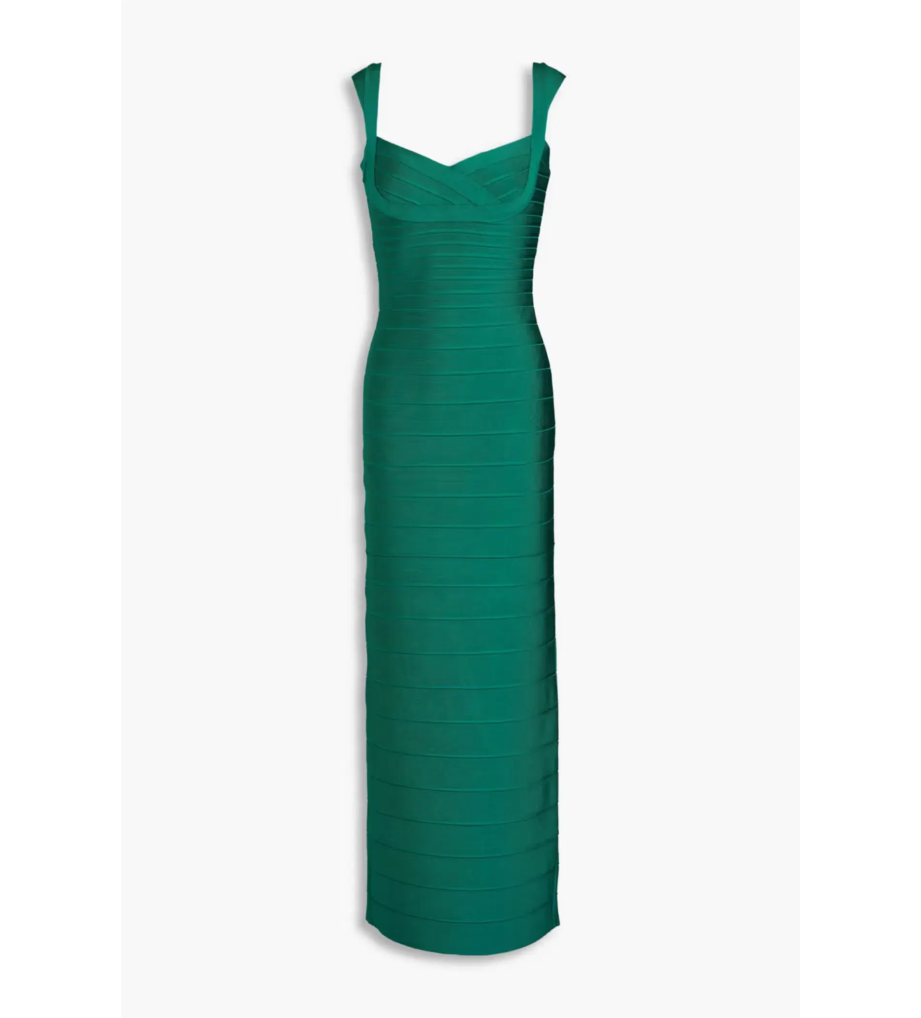 Herve Leger Bandage Gown in Emerald Size S / AU8 - Image 4