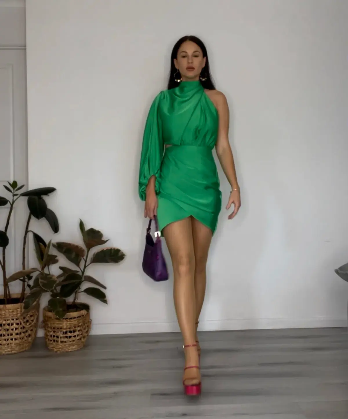 Sheike Juliette Dress Green Size 6 - Image 4