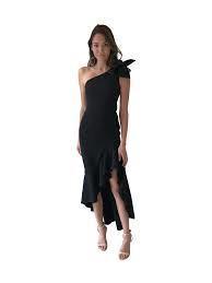 TIE SHOULDER WAVE GOWN - Image 4