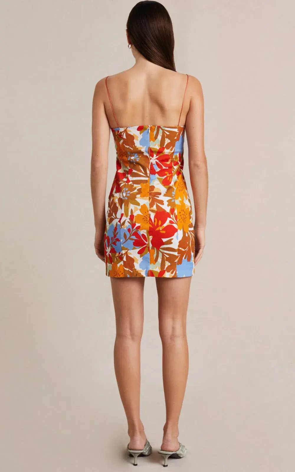 Bec & Bridge Cha Cha Mini Dress Floral Size 8 - Image 3