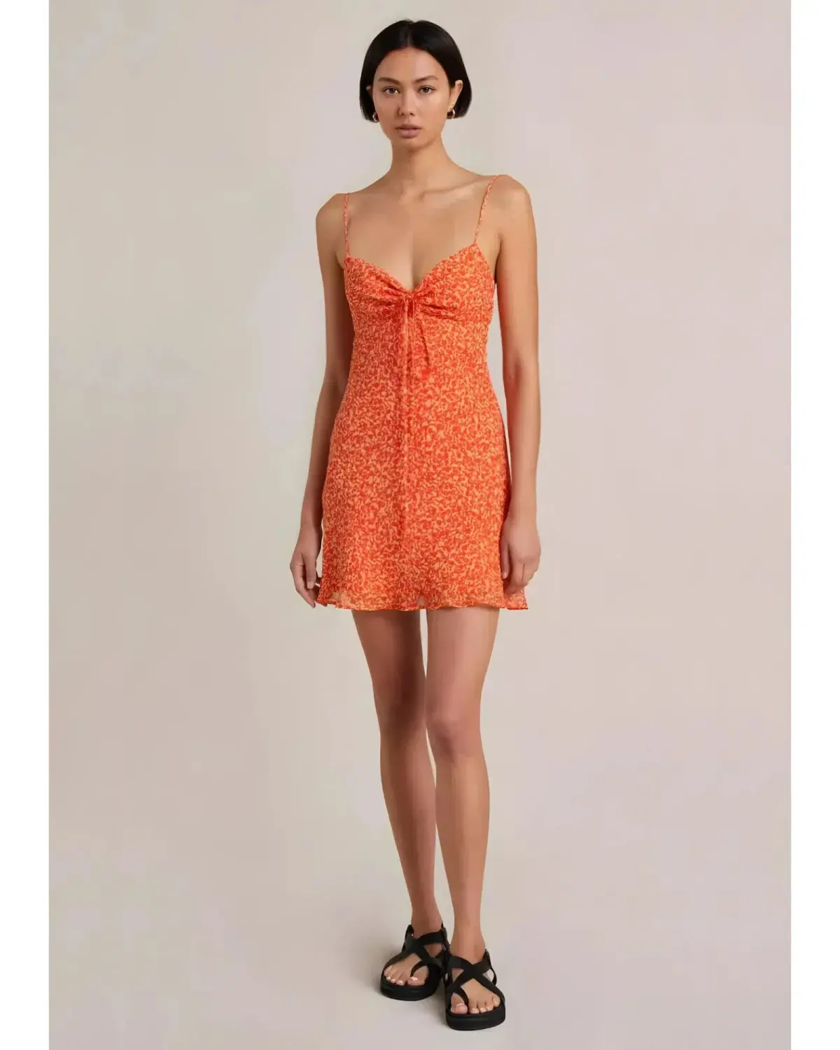 Bec & Bridge Cheri Mini Dress Orange Size XS / AU 6 - Image 1