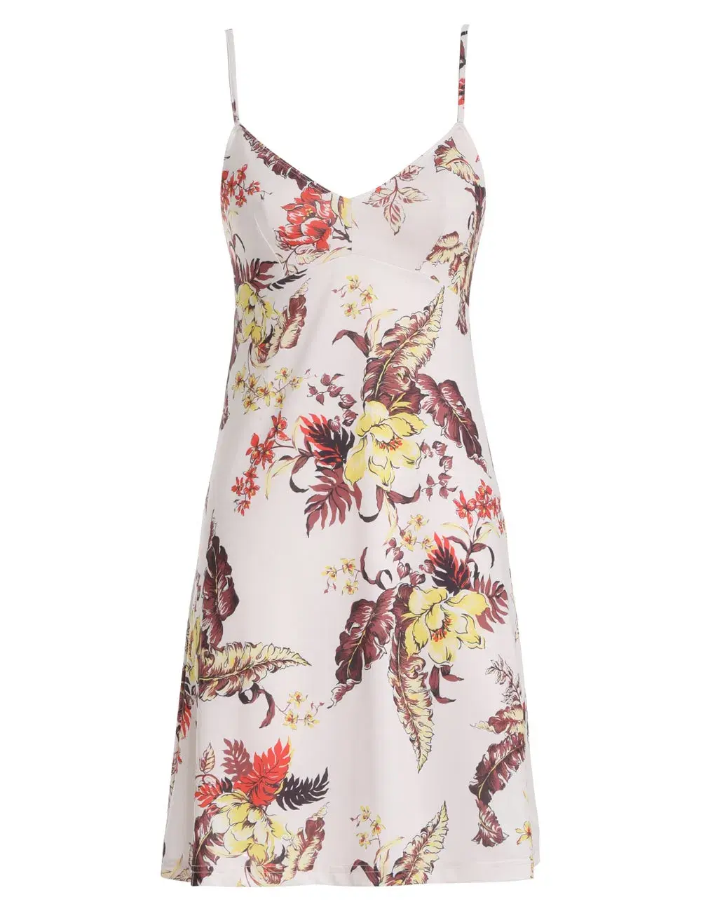 Zimmermann Matchmaker Tiered Midi Dress Ivory Tropical Floral Size 0P / AU 6 - Image 4
