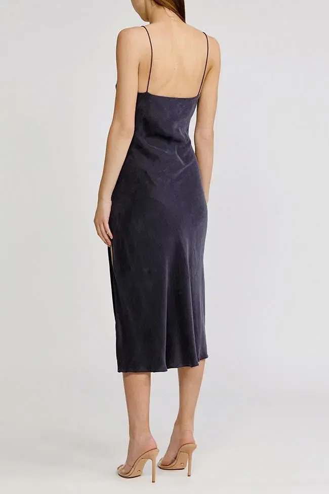 Acler Portland Midi Dress Midnight Size 10  for rent on The Volte - main image