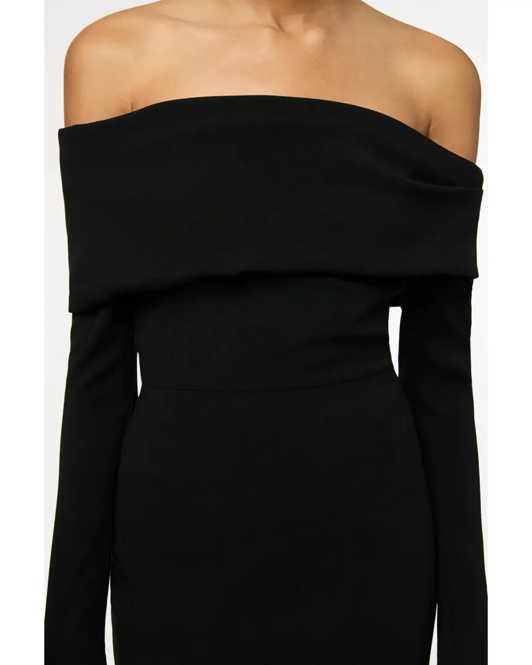 Manning Cartell Another Time Off-shoulder Dress Black Size AU 6 for rent on The Volte - main image