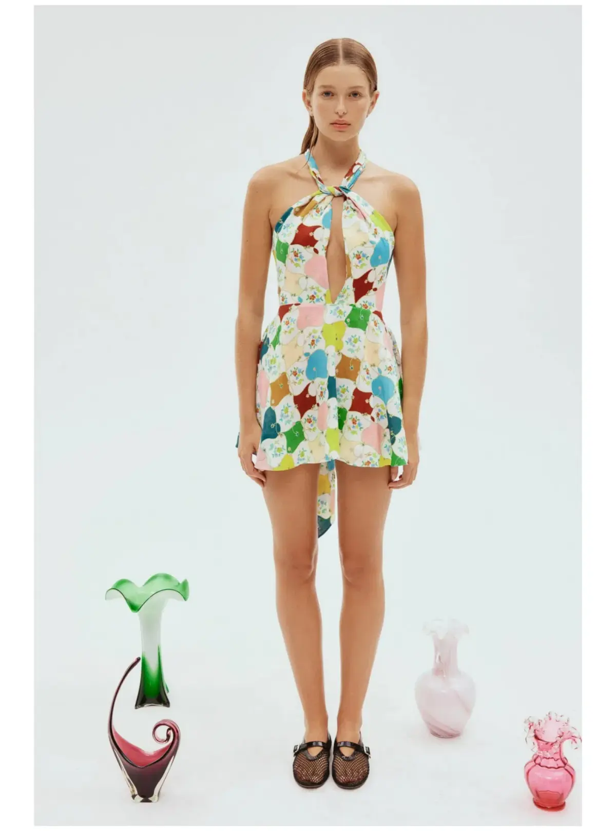 Alemais Everly Mini Dress in Multi Size AU 10 - Image 1
