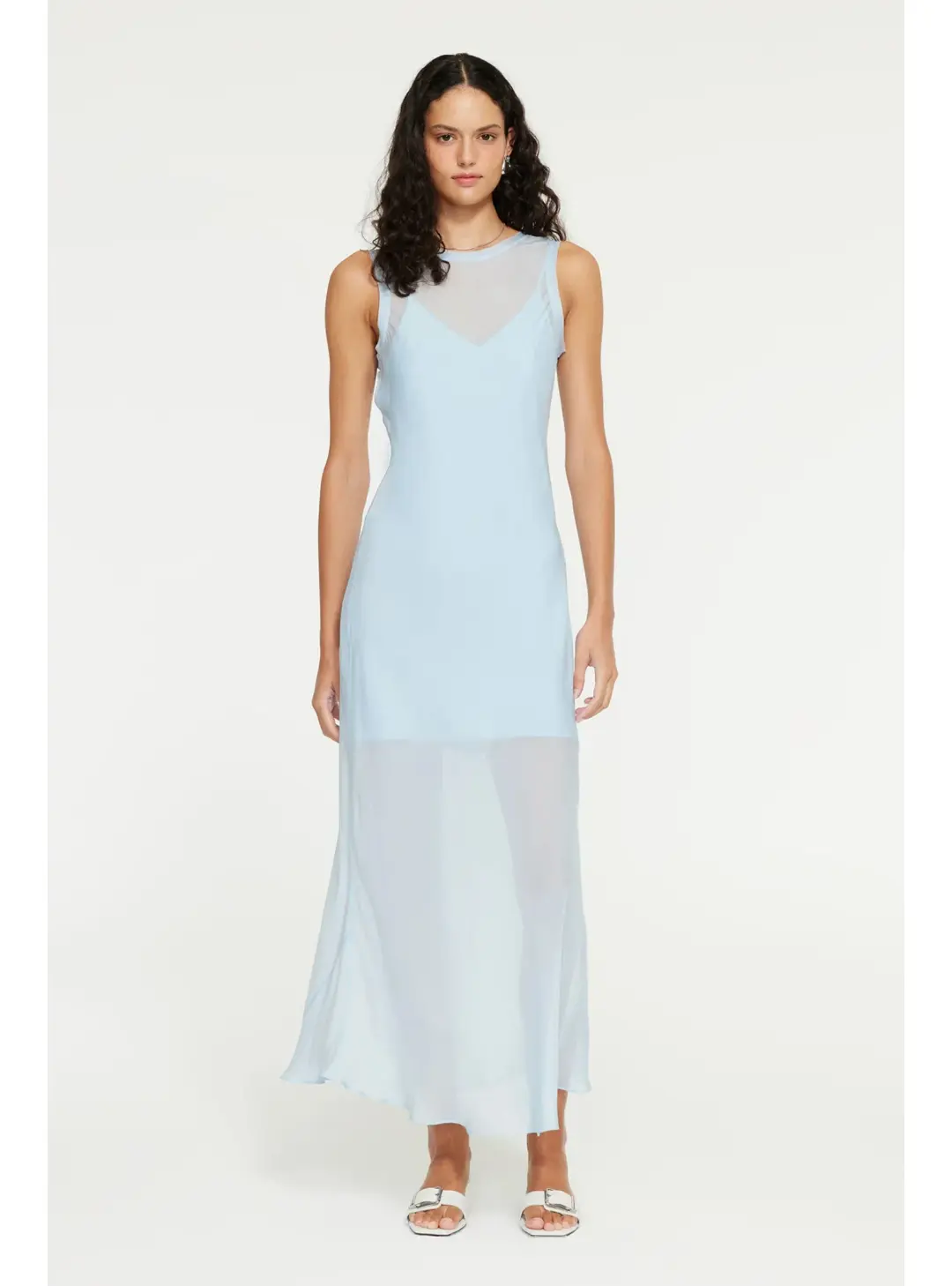 Ginia Marli Dress in Cornflower Size Small / AU 8 for rent on The Volte - main image