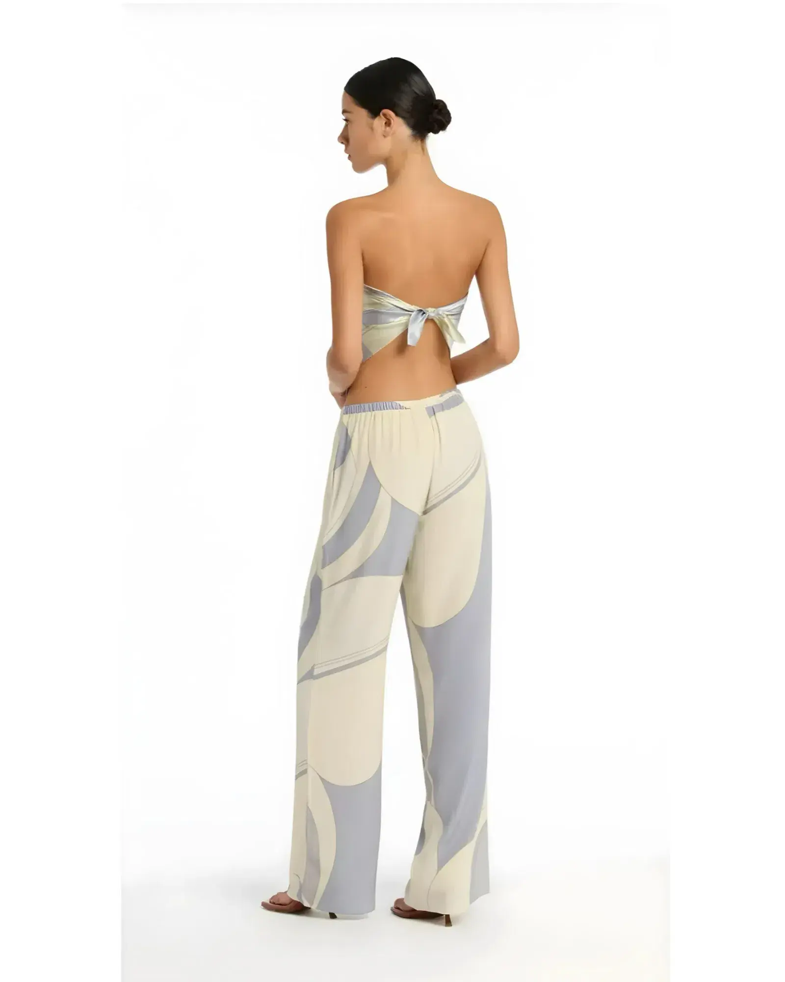 Sir The Label Adrianna Pants & Scarf Set in Multi Size AU 6 - Image 2