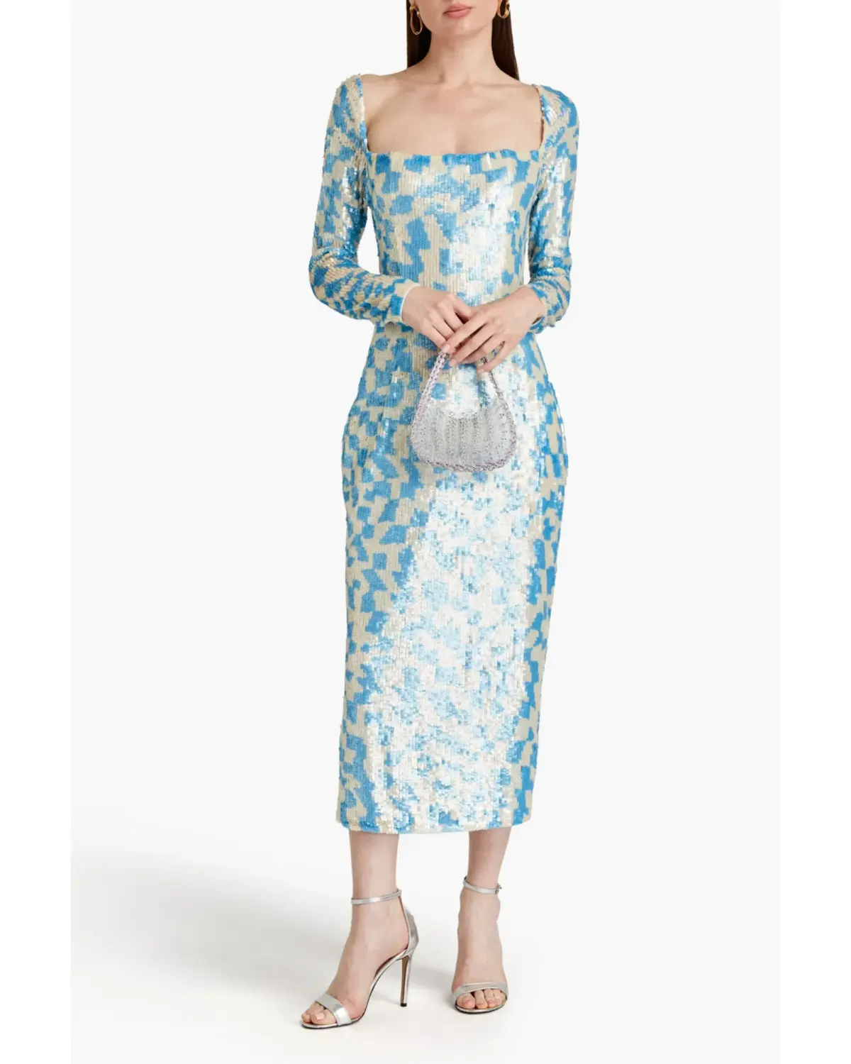 Rachel Gilbert Teddi Gown Blue Size 3 / AU 12 - Image 1