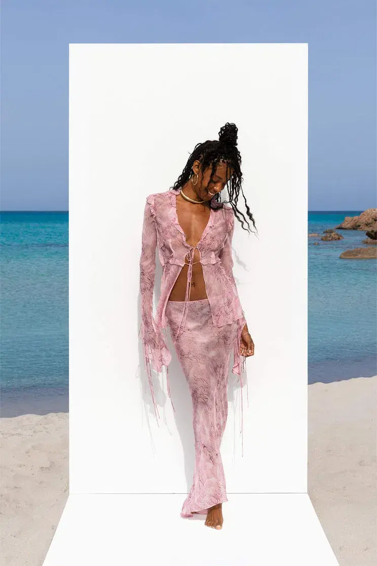 Rat & Boa Cobra Set in Pink Size L/ AU 12 - Image 1