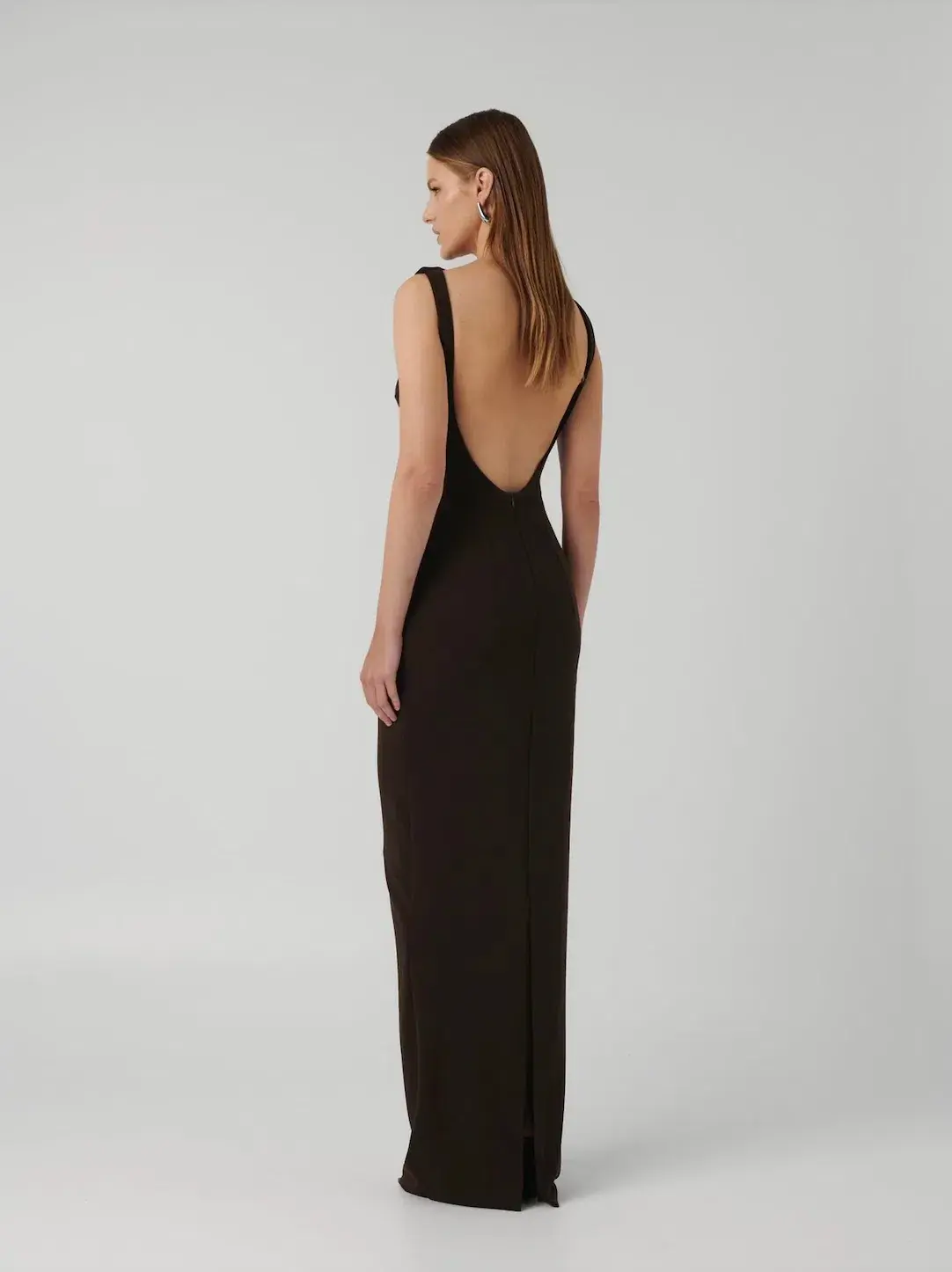 Effie Kats Verona Gown Coffee Size XS / AU 6-8 - Image 4