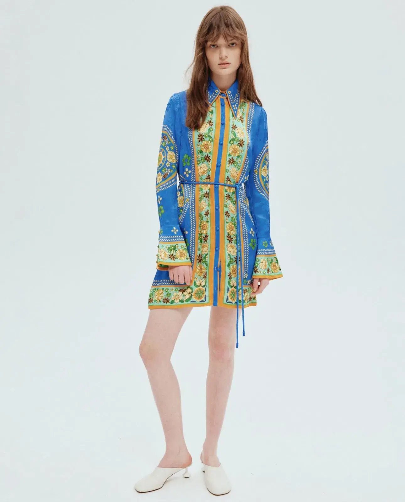 Alemais  Linda Mini Dress Print Size 8 - Image 1