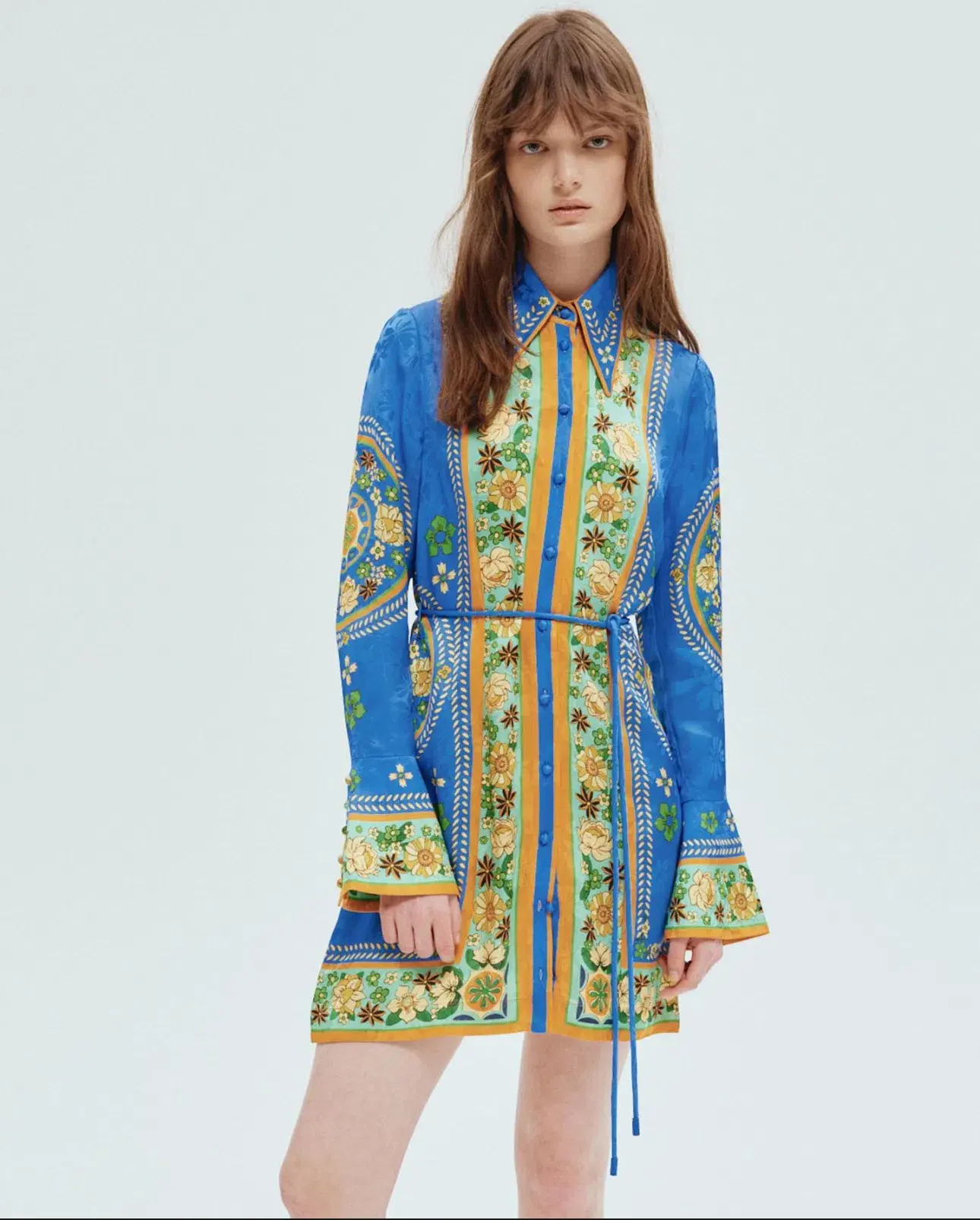 Alemais  Linda Mini Dress Print Size 8 - Image 2