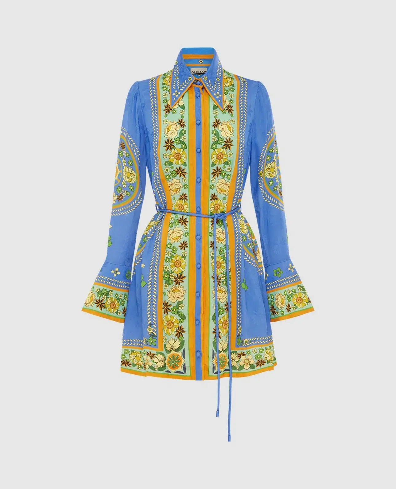 Alemais  Linda Mini Dress Print Size 8 - Image 6