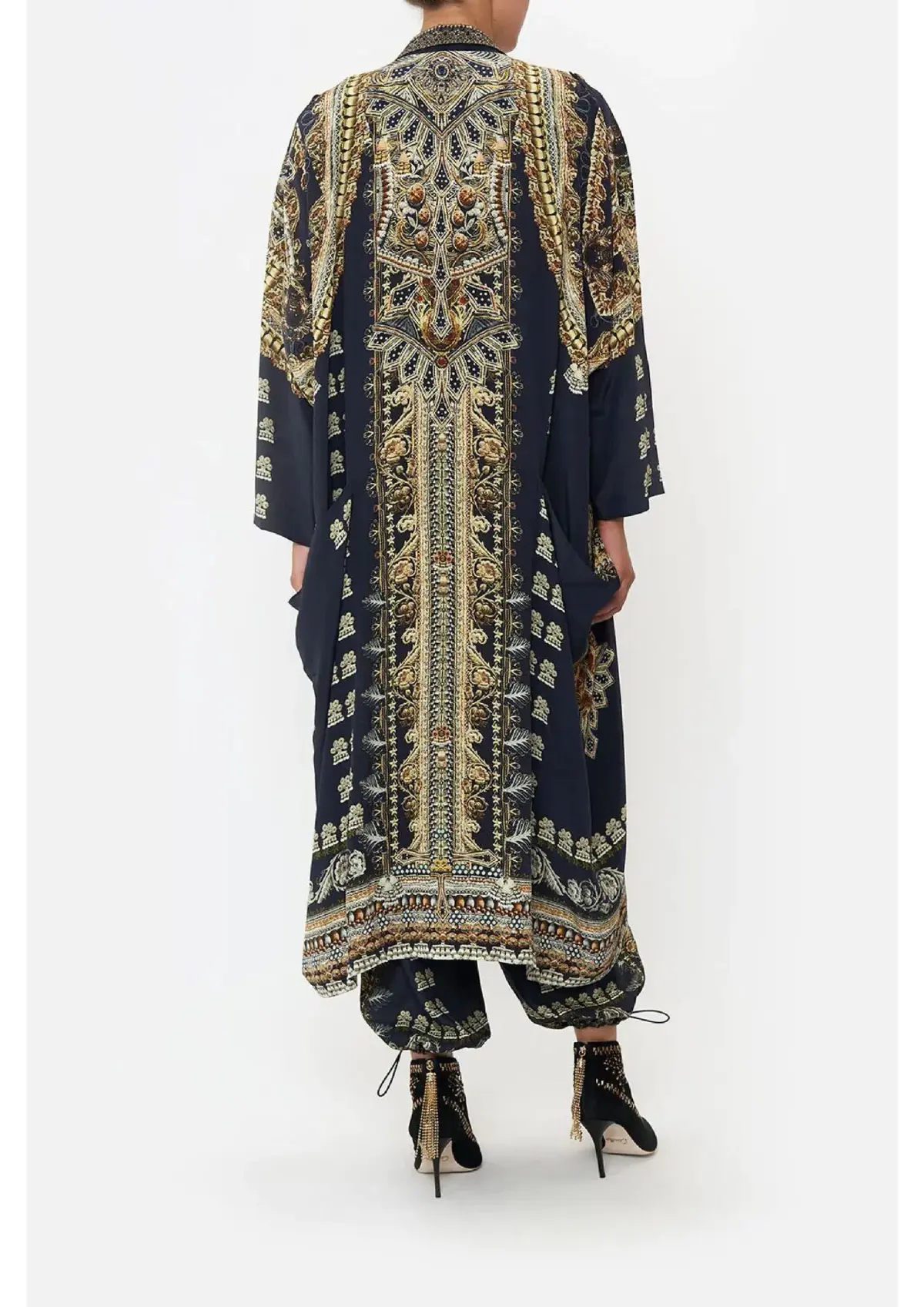 Camilla It's All Over Terero Relaxed Panel Coat Multi Size 12 - Image 2